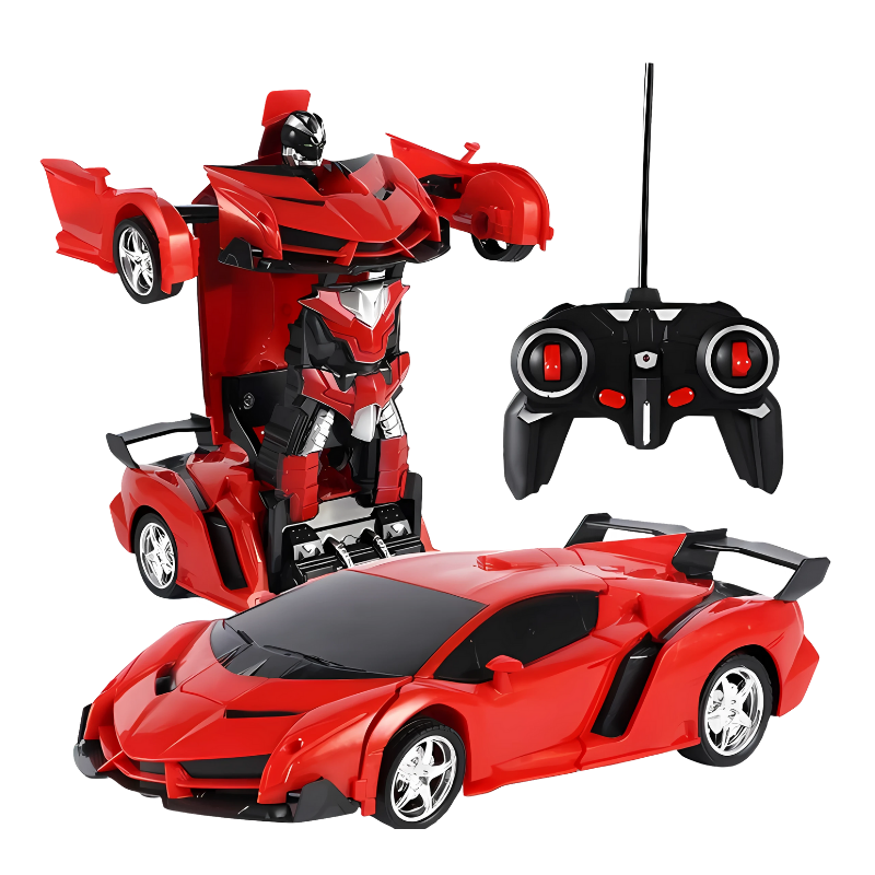 Remote Control Transforming Robot Car Toy