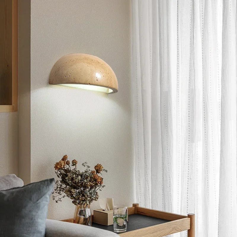 Stone Wall Light | Warm Ambient LED Glow