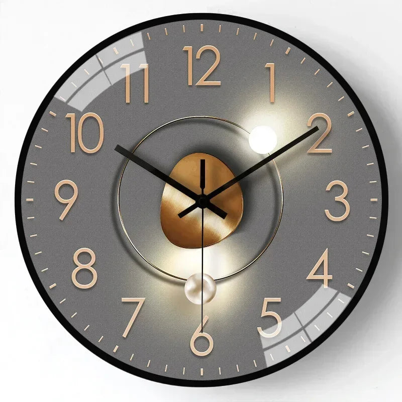 Modern Decorative Wall Clock | Silent Quartz Design