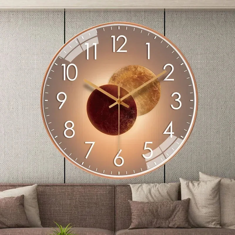 Modern Decorative Wall Clock | Silent Quartz Design