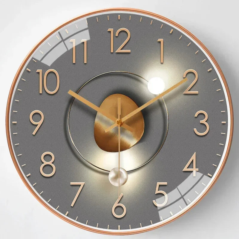 Modern Decorative Wall Clock | Silent Quartz Design