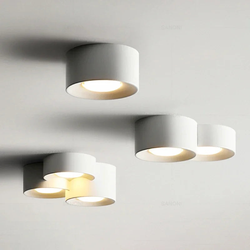 Nordic Cylindrical LED Ceiling Light