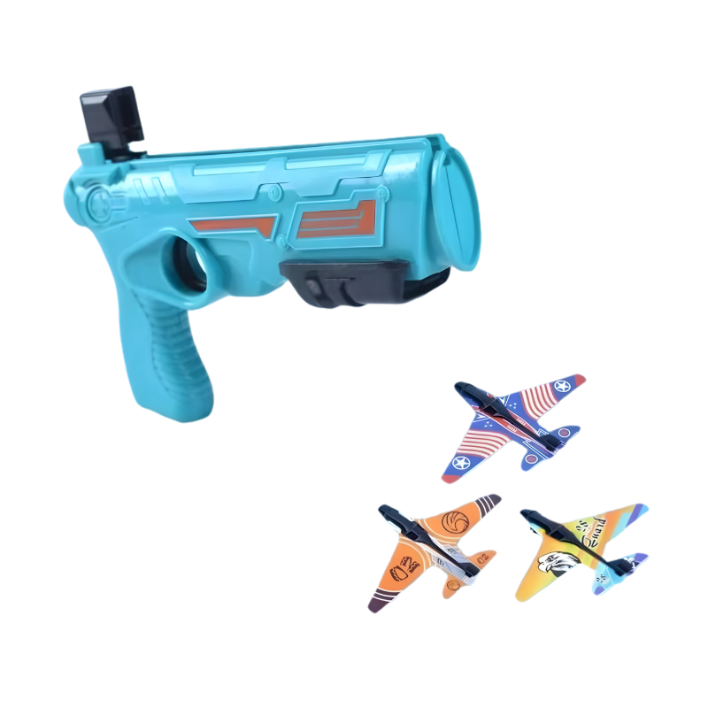 Kids Catapult Foam Plane Launcher Toy