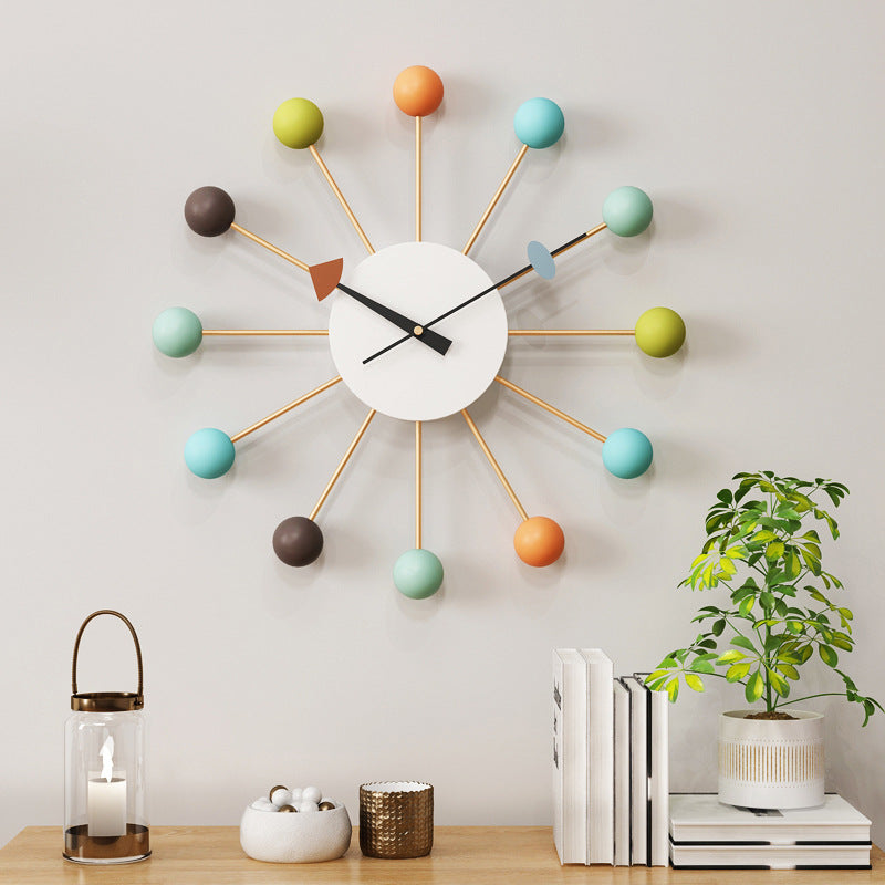 Decorative Large Silent Wall Clock For The Living Room