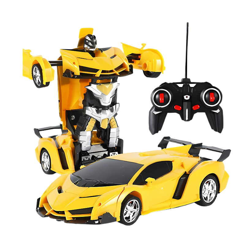 Remote Control Transforming Robot Car Toy