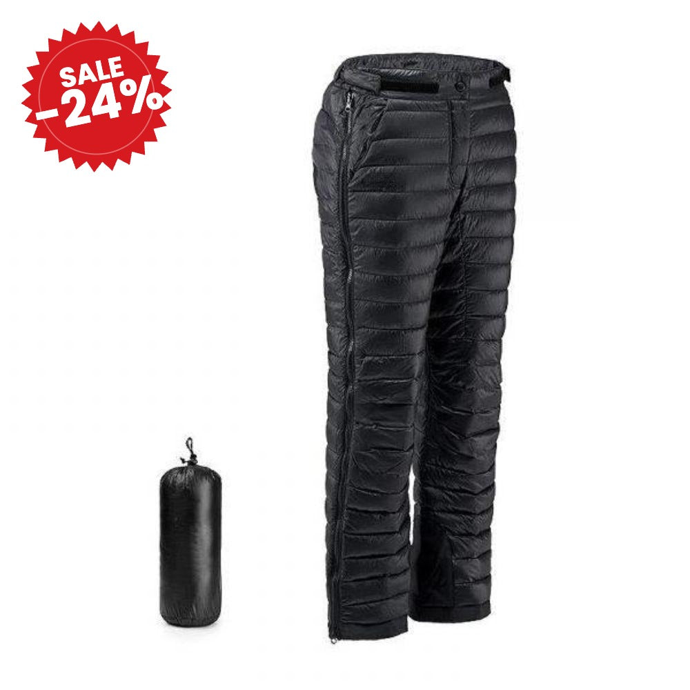 Outdoor Thermal Goose Down Pants - SALE -24%