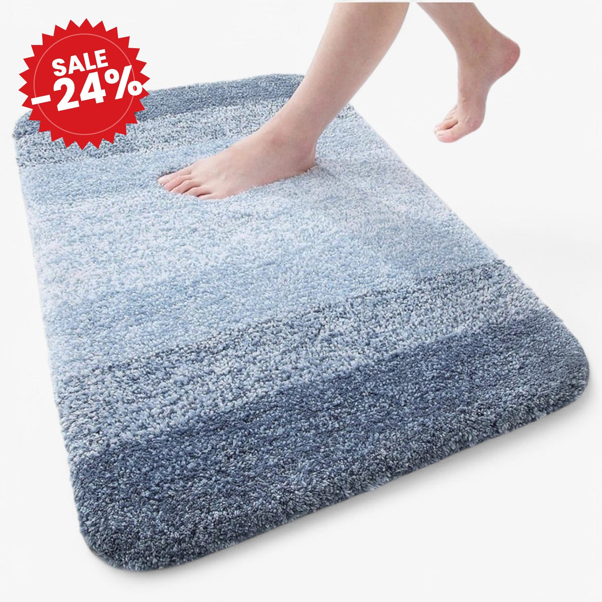 Corinna Super Absorbent Anti-Slip Bath Mat - SALE -24%