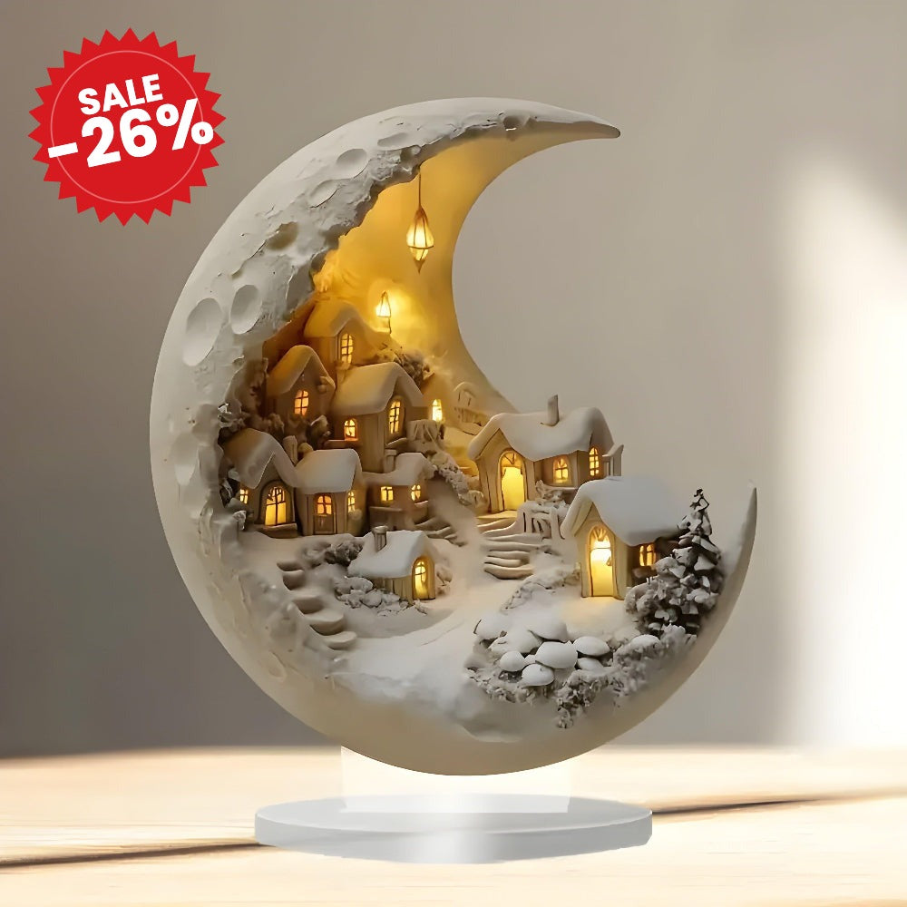 Moon Village Table Lamp - SALE -26%
