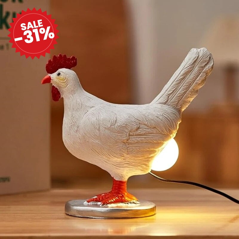 Chicken-Shaped LED Table Lamp - SALE -31%