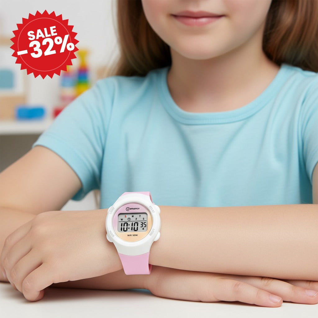 Waterproof Kids Digital Sport Watch - SALE -32%