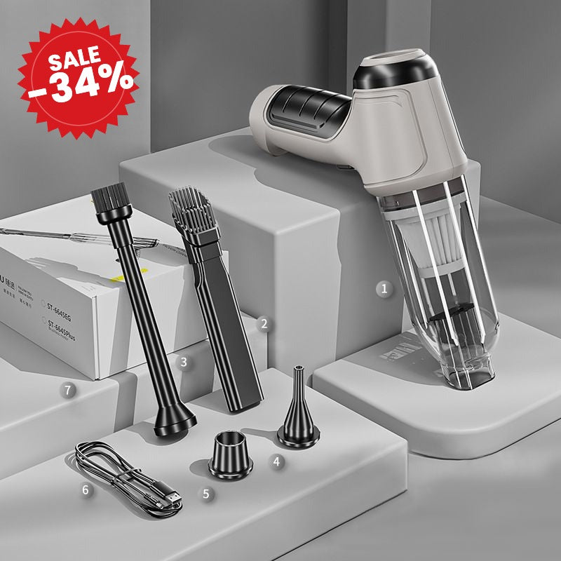 Car Vacuum Cleaner Super-Strong Cordless - SALE -34%