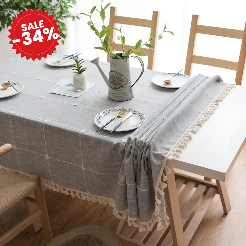 Pastoral Plaid Tablecloth - SALE -34%