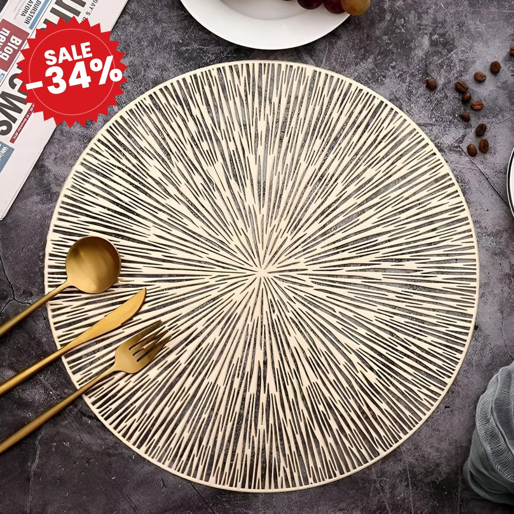 Firework Metallic Table Mat - SALE -34%