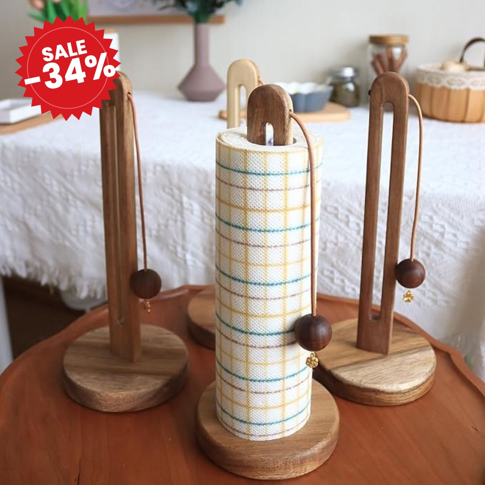 Acacia Regal Roll Stand - SALE -34%