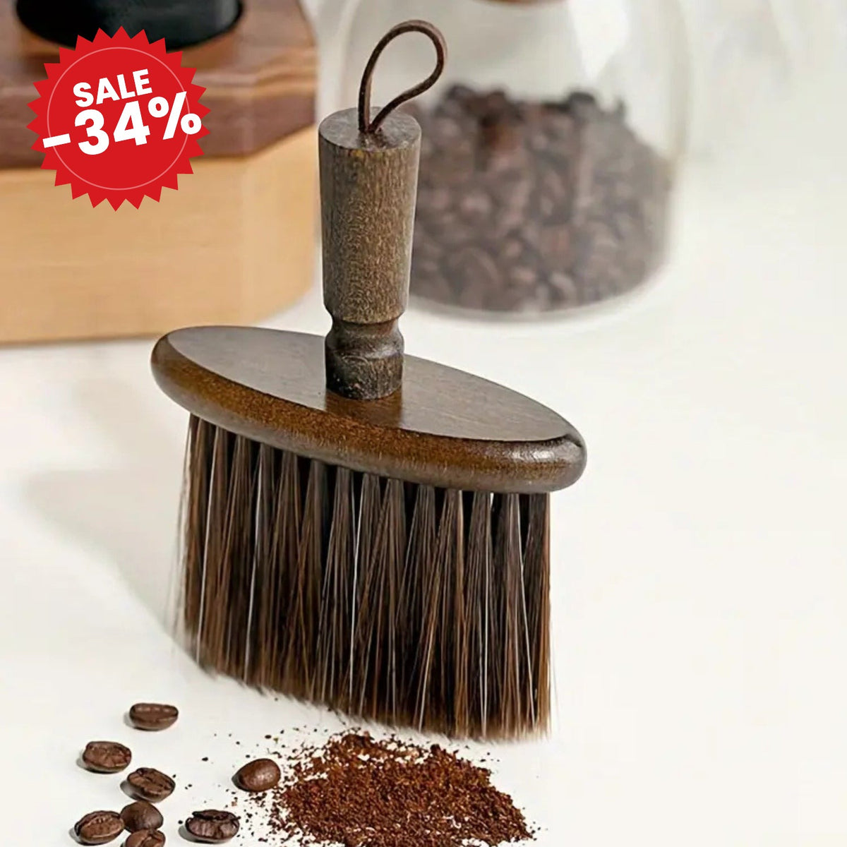Barista Wooden Cleaning Brush - SALE -34%