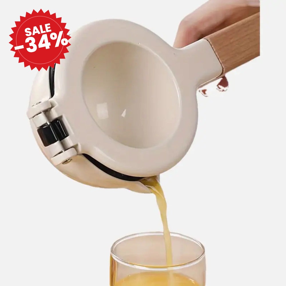Elegant Stainless Steel Manual Lemon Squeezer - SALE -34%