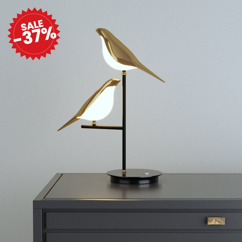 MisterBird LED Bird-Shaped Table Lamp - SALE -37%