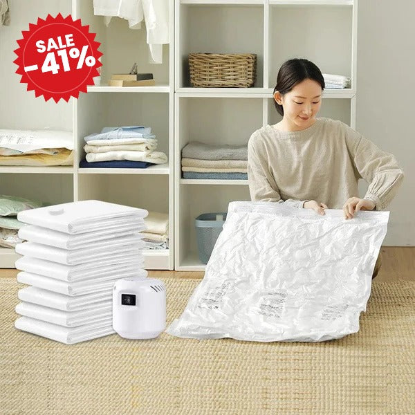 Durable Electric Vacuum Compression Bag - SALE -41%