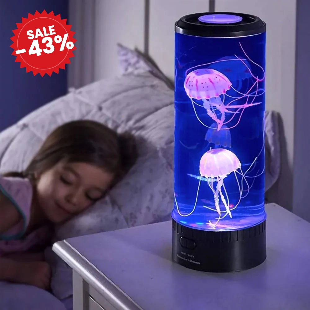 LED Jellyfish Lamp | Calming Ambient Light - SALE -43%