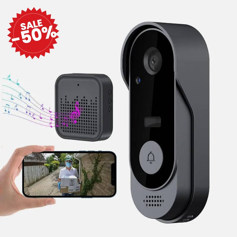 Wireless Smart Video Doorbell - SALE -50%