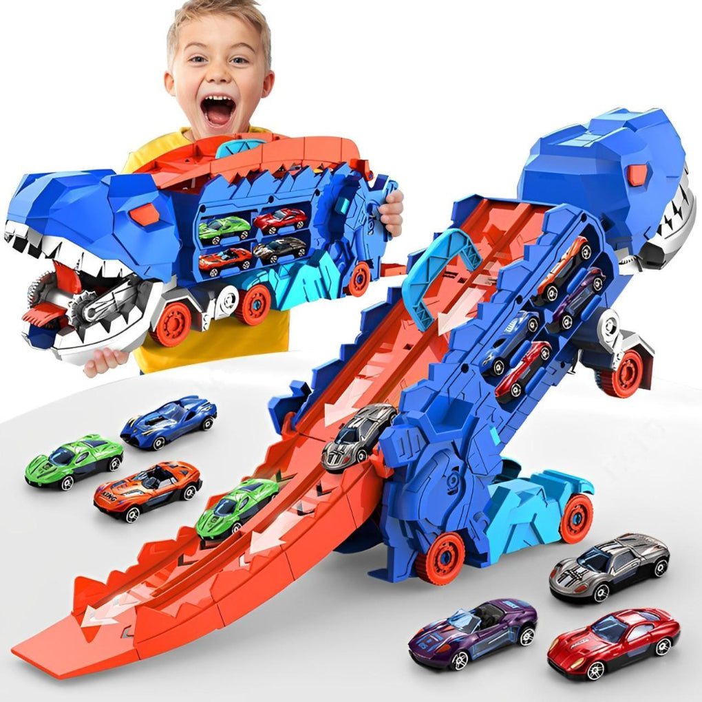Dinosaur Truck 3-in-1 Toy Car & Transporter