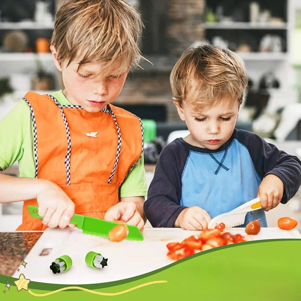 Kids Montessori Real Cooking Kitchen Tool Set
