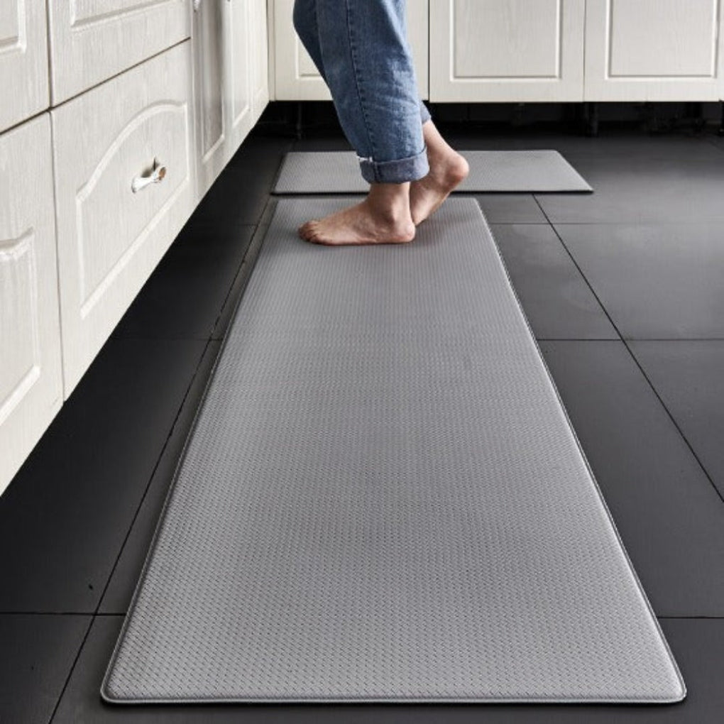 Water-resistant and Cushioned Anti-Fatigue Kitchen Mat Set
