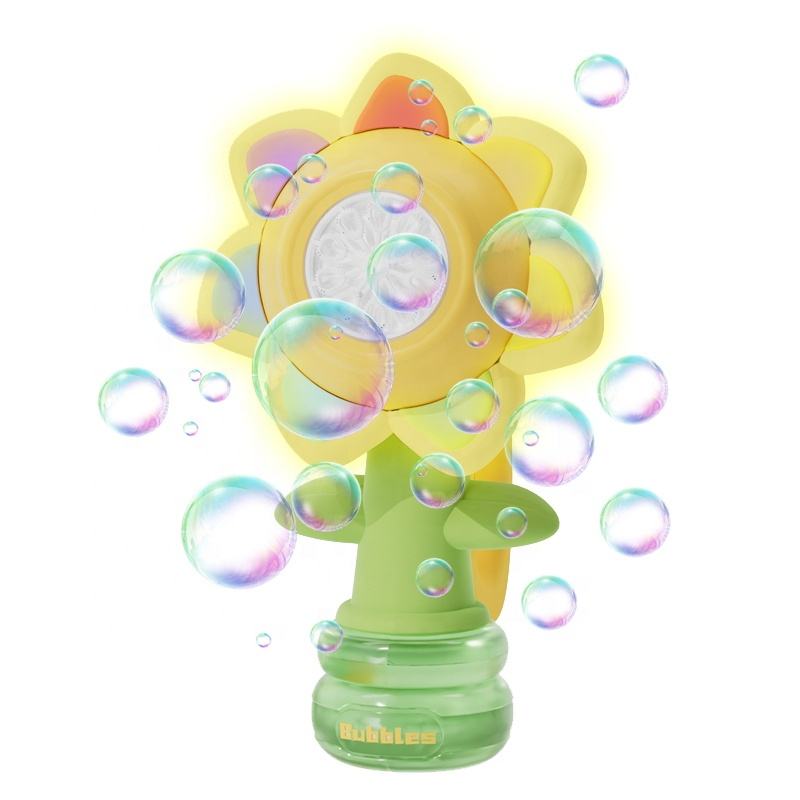 Kids Automatic Sunflower Bubble Blower Toy