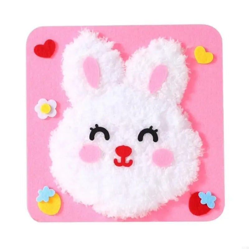 Kids DIY Embroidery Animal Doll Sewing Kit